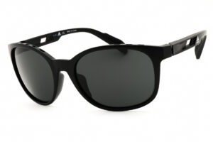 Adidas SP0011 Unisex Sunglasses β Shiny Black / Smoke, 58mm