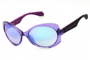 Adidas OR0020 Women's Sunglasses – Shiny Lilac / Violet Gradient Mirror, 56mm