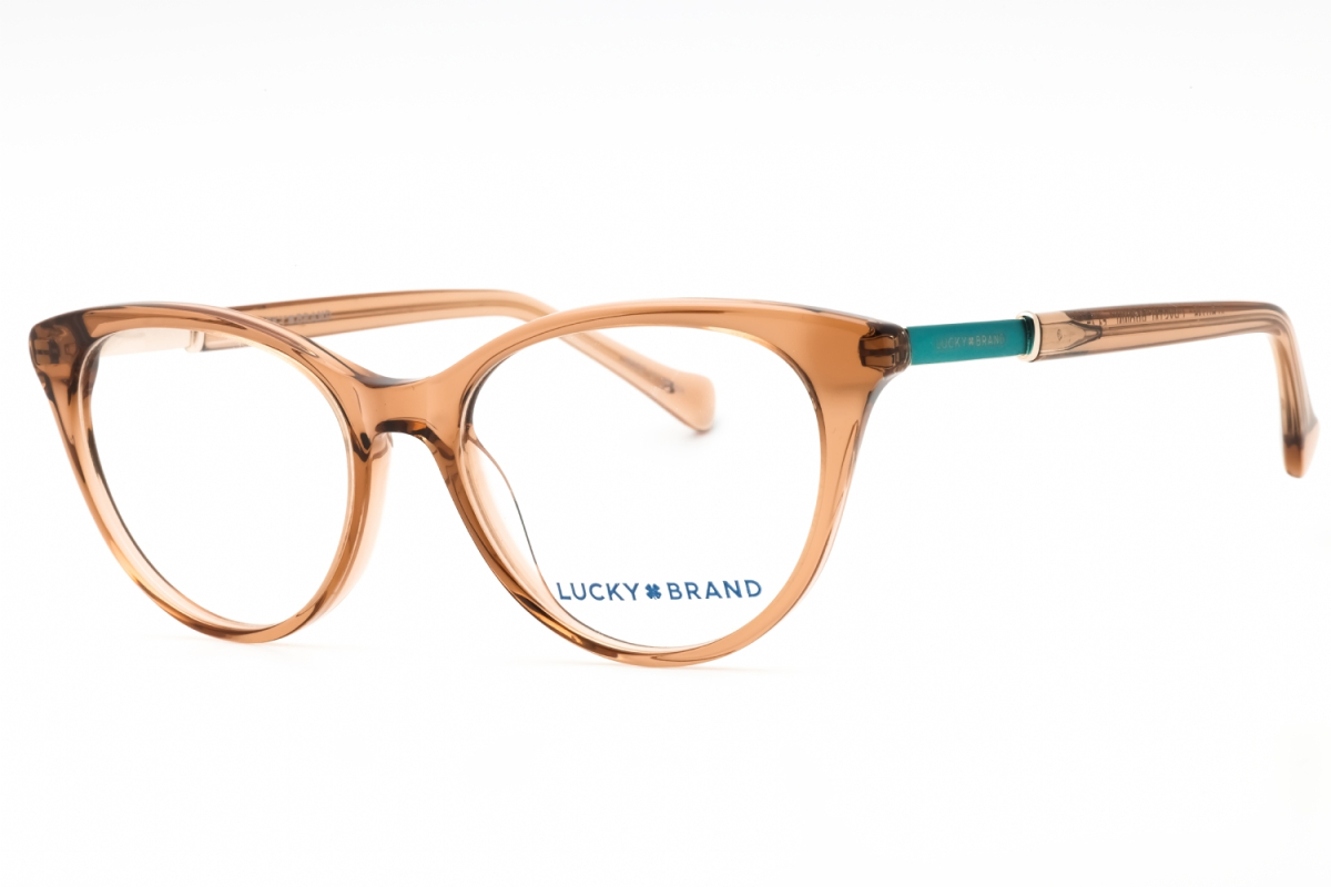 Lucky Brand VLBD235 Women's Eyeglasses – Transparent Brown, 51mm