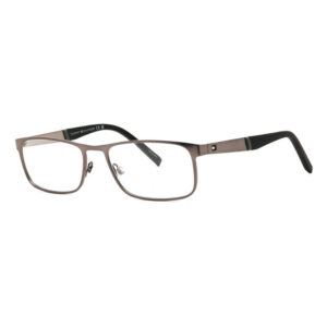 Tommy Hilfiger TH2082 Men's Eyeglasses β Matte Dark Ruthenium, 56mm
