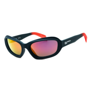 KARL LAGERFELD KLJ6200S Unisex Sunglasses β Petrol/Brick / Red Mirror, 57mm