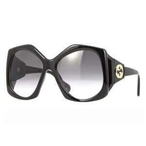 Gucci GG0875S Women's Sunglasses – Black / Grey Gradient, 62mm