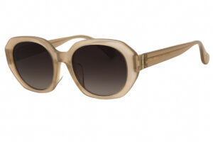 Max Mara MM0151-K Women's Sunglasses β Shiny Light Brown / Smoke Gradient, 54mm