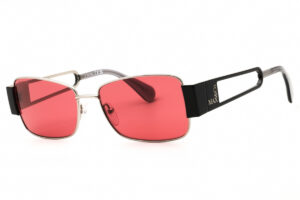 Max & Co MO0070 Women's Sunglasses β Shiny Light Ruthenium / Bordeaux, 55mm