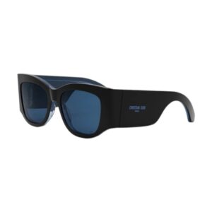 Dior DIORNUITS1I Women's Sunglasses β Shiny Black / Blue, 54mm
