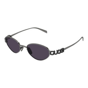 Gucci GG1935S Women's Sunglasses – Ruthenium / Violet, 47mm