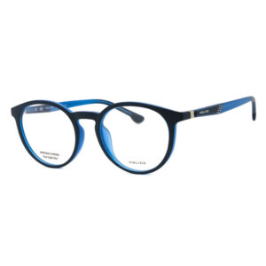 Police VPL878 Men's Eyeglasses β Jeans/Blue, 52mm