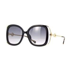 Gucci GG1021S Women's Sunglasses – Black / Grey Gradient, 56mm