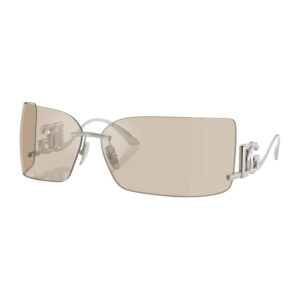Dolce & Gabbana DG2319 Women's Sunglasses – Silver / Ivory Mirror
