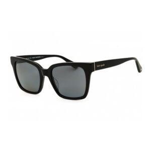 Kate Spade HARLOW/G/S Women's Sunglasses β Black/Gold / Grey Polarized, 55mm