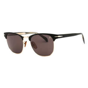 David Beckham DB7057/F/S Men's Sunglasses β Matte Black/Gold / Grey, 56mm