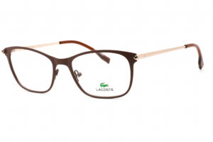 Lacoste L2276N Men's Eyeglasses – Brown/Rose Gold, 56mm