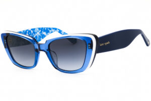 Kate Spade FABIA/S Women's Sunglasses – Blue White / Dark Grey Gradient, 51mm