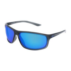 Nike ADRENALINEMEV1113 Men's Sunglasses β Dark Grey / Blue Mirror, 66mm