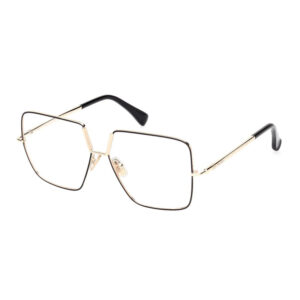 Max Mara MM5120 Women's Eyeglasses – Shiny Black, 55mm