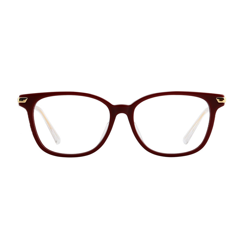 Bottega Veneta BV1074OA Women's Eyeglasses – Burgundy/Gold, 53mm - Image 2