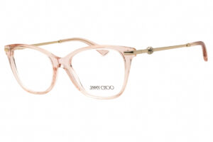 Jimmy Choo JC3007HB Women's Eyeglasses β Transparent Pink, 52mm