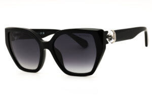 Swarovski SK6044U Women's Sunglasses β Black / Grey Gradient, 56mm