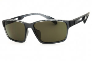 Adidas SP0024 Men's Sunglasses – Grey / Green, 58mm