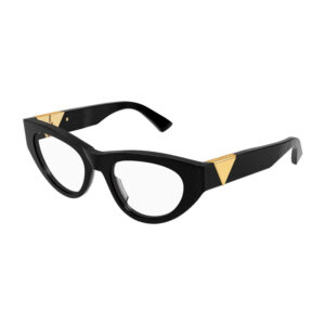 Bottega Veneta BV1179O Women's Eyeglasses – Black, 51mm