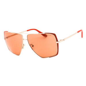 Guess GU00220 Women's Sunglasses β Matte Orange / Brown, 62mm