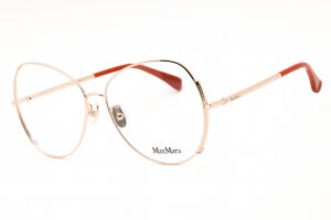 Max Mara MM5001-H Women's Eyeglasses β Shiny Rose Gold, 57mm