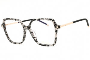 Chopard VCH348M Women's Eyeglasses – Black Grey Havana, 55mm