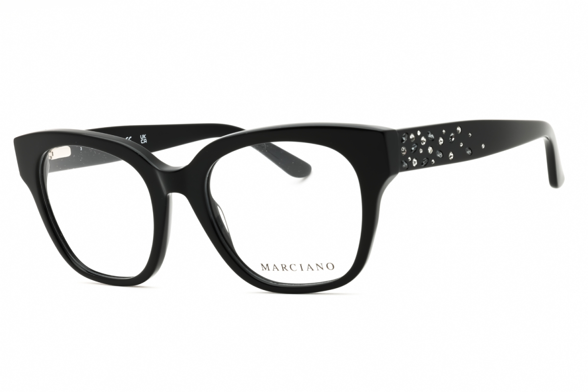 Guess by Marciano GM50017 Women's Eyeglasses – Shiny Black, 52mm