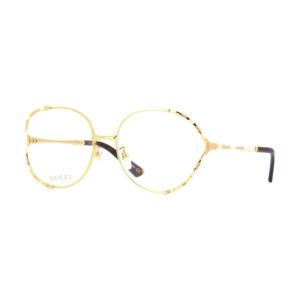 Gucci GG0596OA Women's Eyeglasses β Gold/Pink, 58mm