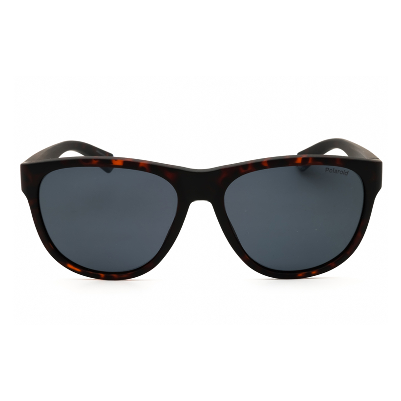 Polaroid Core PLD2156/S Men's Sunglasses – Matte Brown Havana / Blue Polarized, 56mm - Image 2