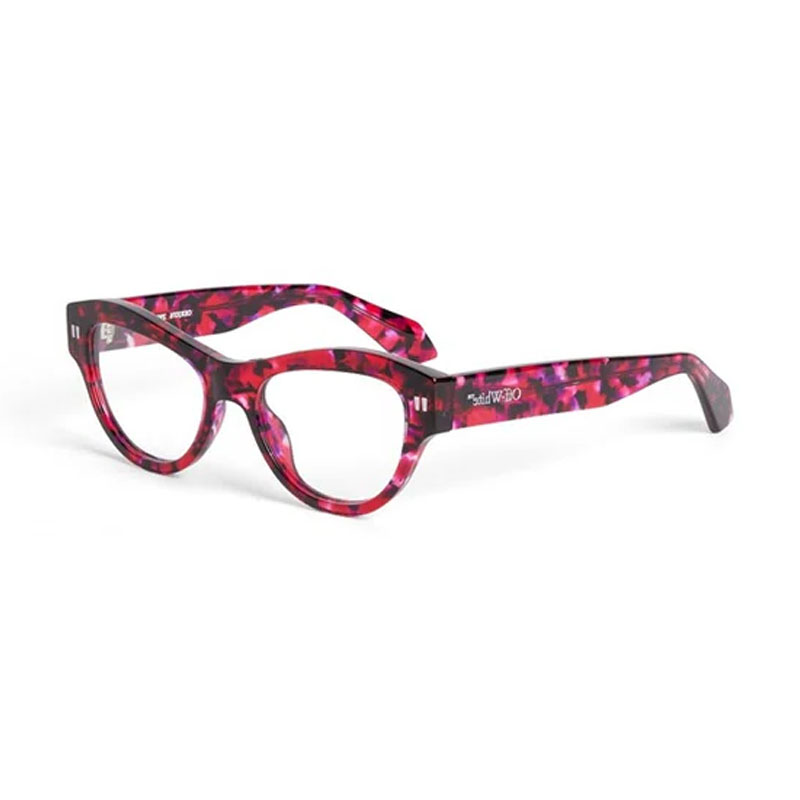 Off-White OERJ076STYLE76 Women's Eyeglasses – Havana Red/Purple, 51mm