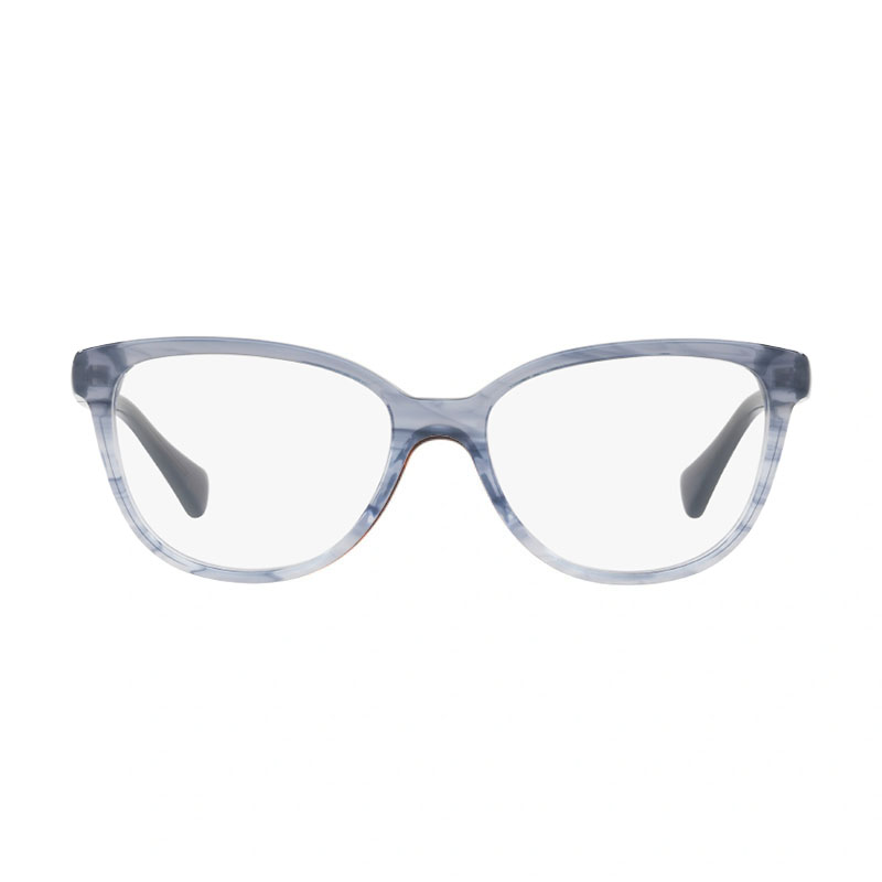 Ralph by Ralph Lauren RA7082 Women's Eyeglasses – Striped Transparent Grey, 53mm - Image 2