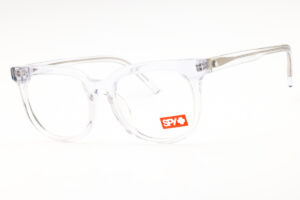 SPY BEWLIDEROPTICAL55 Unisex Eyeglasses – Crystal, 52mm