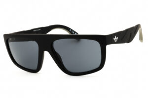 Adidas OR0093 Unisex Sunglasses β Matte Black / Smoke, 57mm