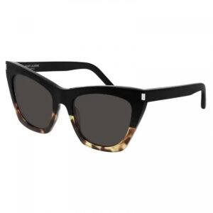 Saint Laurent SL214KATE Women's Sunglasses – Black Havana / Black, 55mm
