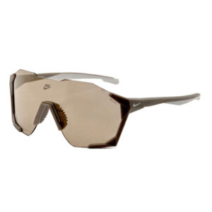 Nike NIKECHARGEDSHIELDIB3518X Men's Sunglasses β Matte College Grey / Gold Mirror, 61mm