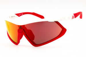 Adidas SP0055 Men's Sunglasses – White / Roviex Mirror