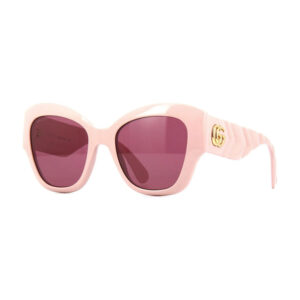 Gucci GG0808S Women's Sunglasses β Shiny Pink / Violet, 53mm