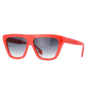 Celine CL40256I Unisex Sunglasses – Opal RaspBerry / Gradient Smoke, 58mm