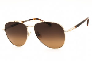 Salvatore Ferragamo SF316S Men's Sunglasses β Gold / Brown Gradient, 61mm