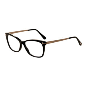 Tom Ford FT5353 Women's Eyeglasses – Shiny Black, 52mm