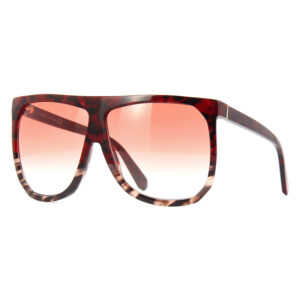 Loewe LW40001I Women's Sunglasses – Red Havana / Gradient Bordeaux, 63mm