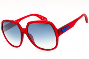 Adidas OR0034 Women's Sunglasses – Matte Red / Blue Gradient, 57mm