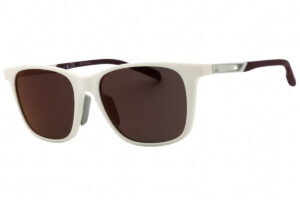 Adidas SP0051 Men's Sunglasses – White / Roviex Mirror, 55mm