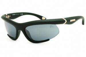 Burberry BE4462 Men's Sunglasses β Rubber Green / Grey Mirror Black, 64mm