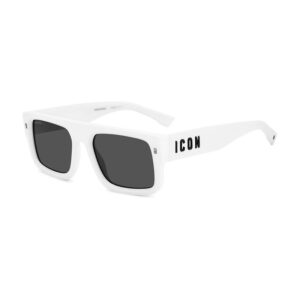 Dsquared2 ICON0008/S Men's Sunglasses β White / Grey, 54mm