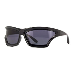 Loewe LW40143U Women's Sunglasses β Shiny Black / Smoke, 70mm