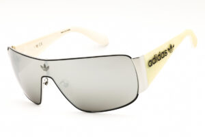 Adidas OR0058 Men's Sunglasses – Shiny Palladium / Smoke Mirror