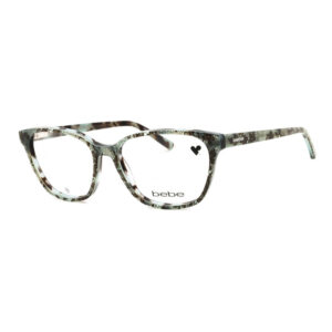 Bebe BB5220 Women's Eyeglasses – Teal Lace, 55mm