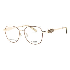 Guess GU50256-D Women's Eyeglasses β Ivory, 52mm